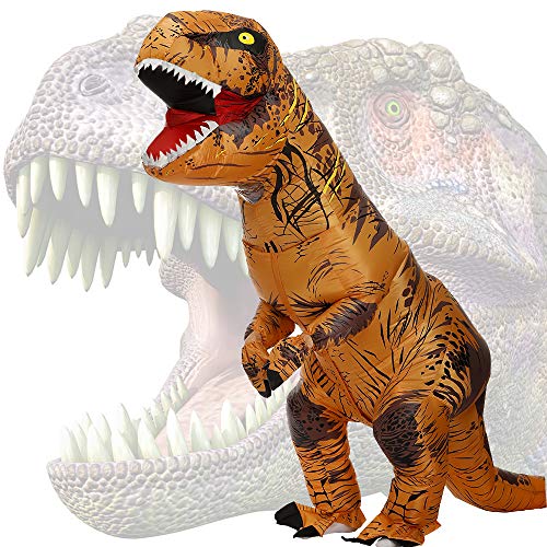 RHYTHMARTS Inflatable Costume Dinosaur Inflatable Costumes T-rex Costumes Fancy Dress Halloween Costume Adult Costume