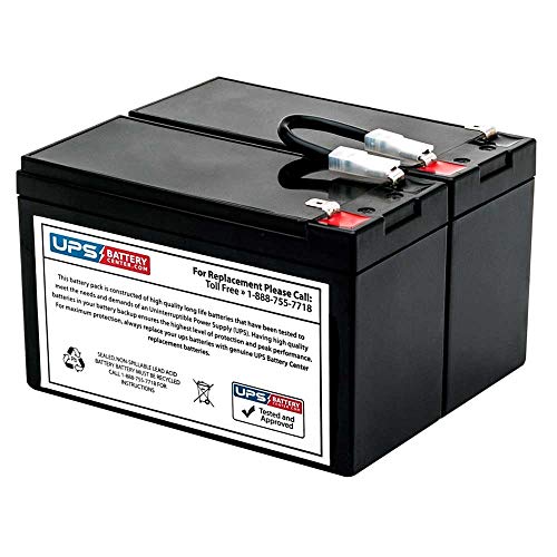 APC Back-UPS XS 1300 BX1300LCD Compatible Replacement Battery Pack - RBC109 by UPSBatteryCenter