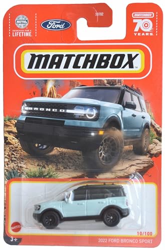 Matchbox 2022 Ford Bronco Sport, 70 Year 10/100