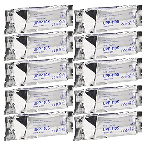 Sony Compatible Ultrasound Paper UPP-110S 10 rolls,ultrasound thermal print upp 110 film