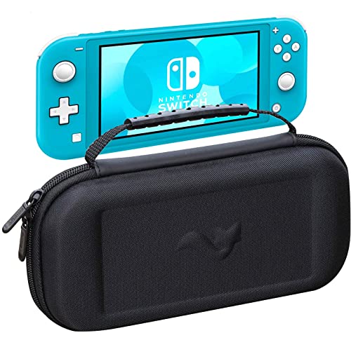 ButterFox Slim Carrying Case for Nintendo Switch Lite with 19 Game and 2 Micro SD Card Holders, Storage for Switch Lite Accessories (Black)