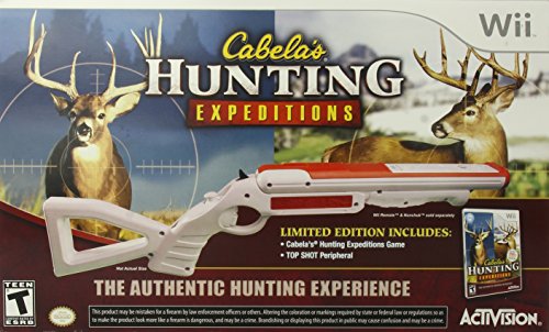 Cabelas Hunting Expeditions with Gun (Nintendo Wii)