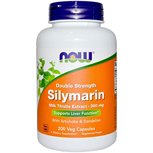 Now Foods Silymarin/Milk Thistle Extract 2X - 300Mg, 200 Vcaps (Pack of 2)