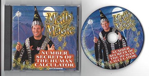 Math Magic Number Secrets Of The Human Calculator Special Edition Ages 11 And Up By Scott Flansbvrg Only DVD in Jewel Case