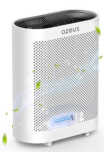 AZEUS True HEPA Air Purifier for Home, Up to 2160 sq ft Large Room, UV light | Ionic Generator | Office or Commercial Filter 99.97% Pollen Smoke Dust Pet Dander Auto Mode Sensor