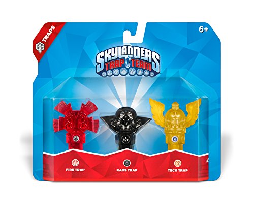 Skylanders Trap Team: Triple Trap Pack - Fire, Kaos, Tech (Xbox One/PS3/PC DVD/Nintendo Wii/Wii U)