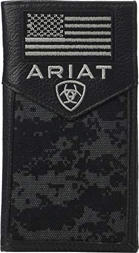 ARIAT Sport Patriot Rodeo Wallet Black One Size