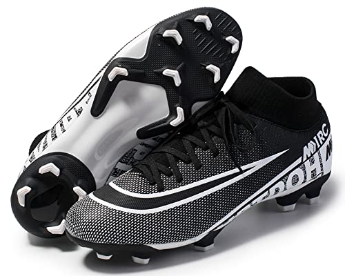 Zquaus Football Cleats,Mens Soccer Cleats，Athletic Outdoor Football Shoes CD8508-M1-42