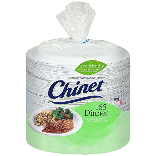 Chinet Chinet 10 3/8' Paper Dinner Plates (165Count),, ()