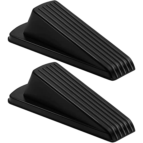 Vanleonet Door Stoppers,Door Stoppers for Bottom of Door, Prevent The Lock-Outs,Floor Sturdy Stackable Door Stop for Carpet Heavy Duty Door