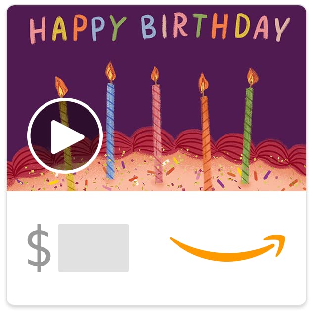 Amazon eGift Card - Birthday Reveal (Animated)