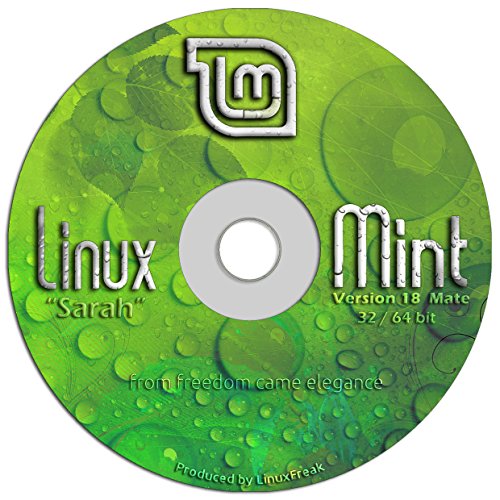 Linux Mint 18 Special Edition DVD - Includes both 32-bit and 64-bit MATE versions