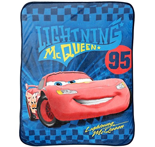 Jay Franco Disney Pixar Cars Throw Blanket - Measures 46 x 60 inches, Kids Bedding - Fade Resistant Super Soft Fleece (Official Disney Pixar Product)