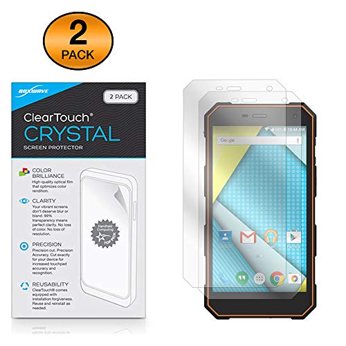 Screen Protector for Plum Gator 4 (Screen Protector by BoxWave) - ClearTouch Crystal (2-Pack), HD Film Skin - Shields from Scratches for Plum Gator 4