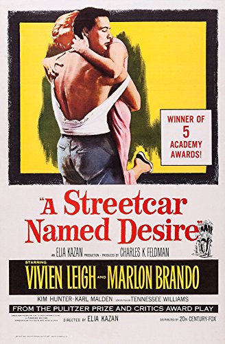 Posterazzi EVCMCDSTNAEC017 A Streetcar Named Desire Movie Poster Masterprint, 11 x 17