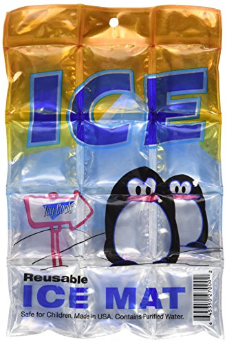 Icy Cools Penguins Reusable Hinged Ice Mat - Pack of 2