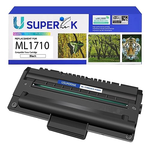 SuperInk Compatible Toner Cartridge Replacement for Samsung ML-1710 ML1710 ML-1710D3 ML-1740 ML1740 ML-1500 ML-1510 ML-1510B ML-1710 ML-1710B ML-1710D ML-1710P ML-1750 ML-1755 (Black, 1-Pack)