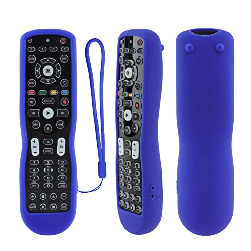 CHUNGHOP Protective Silicone Remote Case Compatible with Inteset 4-in-1, INT422-3 Remote, Anti-Slip, Shockproof, Skin-Friendly(Blue)