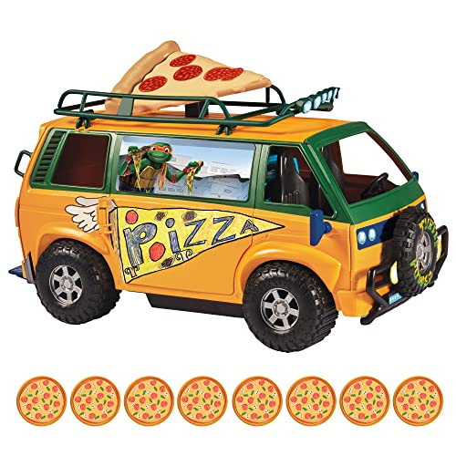 Teenage Mutant Ninja Turtles: Mutant Mayhem Pizza Fire Delivery Van by Playmates Toys