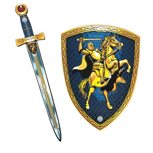 Liontouch Knight Toy Sword & Shield for Kids | Pretend Play Set in Foam for Children & Toddlers with Medieval Horseback Riding Knight Theme | Safe Weapons & Battle Armor for Dress Up & Costumes