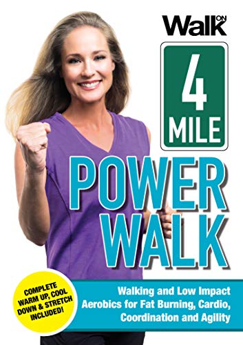 Walk On: 4-Mile Power Walk with Jessica Smith - Indoor Walking and Low Impact Aerobics for Fat Burning, Cardio, Coordination, and Agility [DVD]