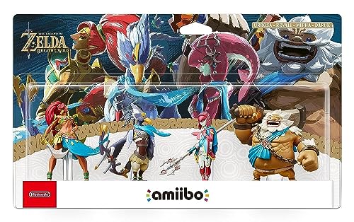 The Champions Amiibo - The Legend of Zelda: Breath of the Wild Collection (Nintendo Wii U/Nintendo 3DS/Nintendo Switch)