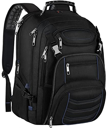 SINVICKO 18.4 Inch Laptop Backpack, Extra Large Travel Backpack with USB Charger Port for Men Women, 60L Big Capacity Heavy Duty Computer Bag TSA Friendly RFID Anti Theft Pocket Backbag