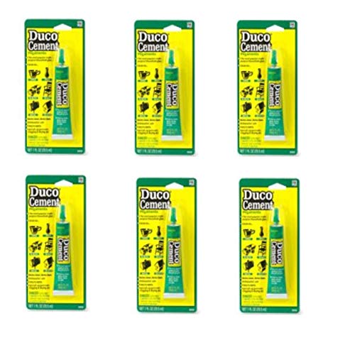 Duco Cement Multi-Purpose Household Glue - 1 fl oz - 6 Pack