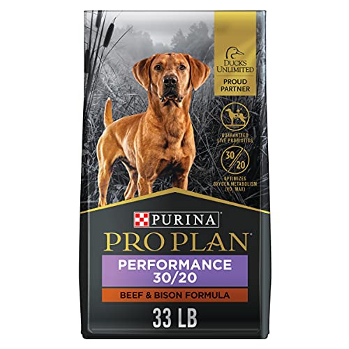 Purina Pro Plan Sport Performance 30/20 Beef & Bison Formula Dry Dog Food - 33 Lb. Bag
