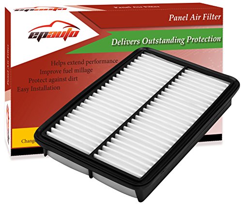 EPAuto GPA0A (PE07-13-3A0A) Replacement for Mazda Rigid Panel Engine Air Filter for SkyActiv Mazda 3 (2013-2018), Mazda 6 (2014-2021), CX-5 2.5L (2013-2021)