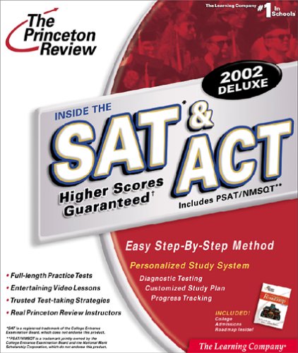 The Princeton Review Inside SAT & ACT 2002 Deluxe