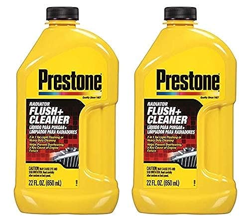 Prestone AS105 Radiator Flush and Cleaner - 22 oz. - 2 Pack