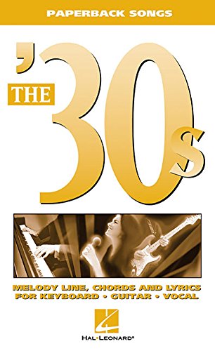 The '30s: Paperback Songs