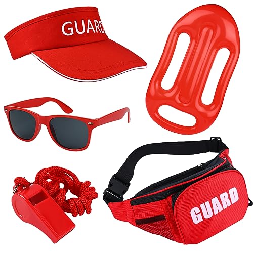 Guard Costume Set Include Guard Red Hat with Lanyard Guard Costume for Men Women