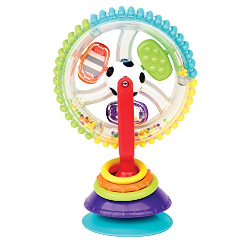 Sassy Wonder Wheel Spinning High Chair Tray Toy, Age 6+ Months