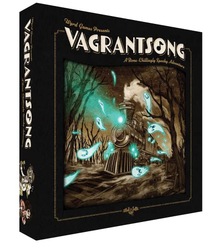 Wyrd Games Presents Vagrantsong - A Bone -Chillingly Spooky Adventure Board Games