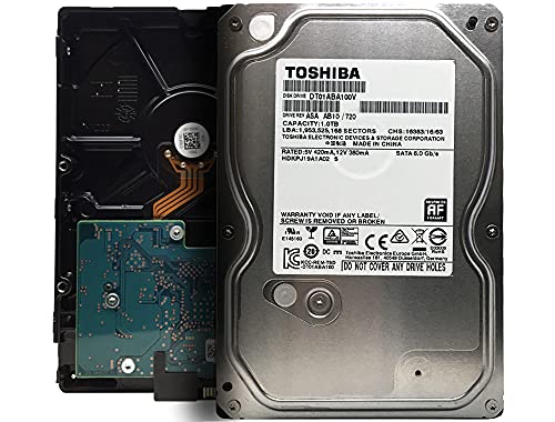 TOSHIBA DT01ABA100V 1TB SATA 6.0 Gb/s 5700 RPM Desktop Hard Drive (DT01ABA100)