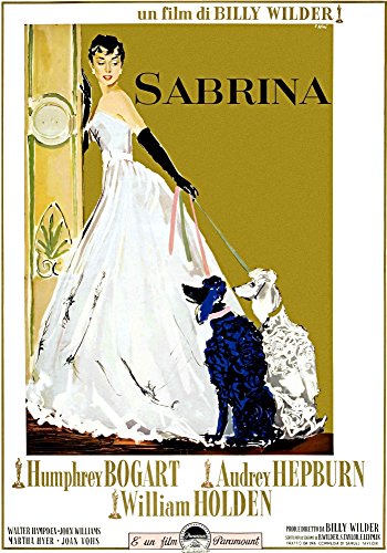 Posterazzi EVCMCDSABREC023H Sabrina Audrey Hepburn 1954 Movie Poster Masterprint, 11 x 17