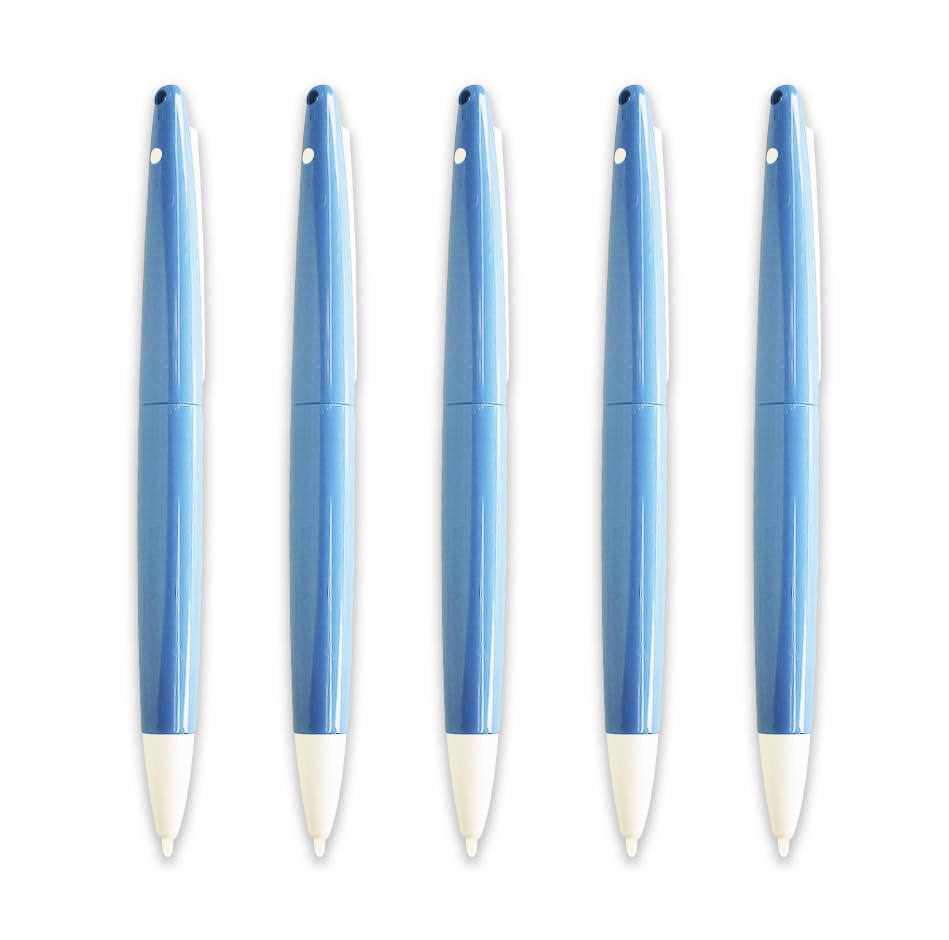 PEGLY Universal Touch Stylus Big Pen for Nintendo DSi XL LL Blue and White Color Package 5 Pieces