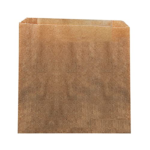 Hospeco - GID-HOSKL-260 KL Waxed Kraft Feminine Hygiene Liner Bag with Gusset ,10.25” x 7.5” x 3.5”,(Case of 500)