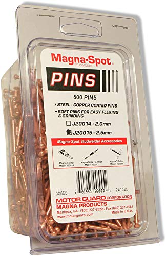 Motor Guard - Welding Studs 2.5Mm 500Bag (20015), Factory, 1 Count (Pack of 1)