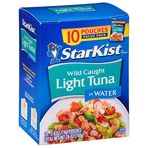 StarKist Chunk Light Tuna in Water, 2.6 Ounce (Pack of 10)