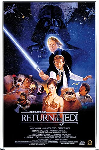 Trends International 24X36 Star Wars: Return Of The Jedi - One Sheet 3 Wall Poster, 24' x 36', Unframed Version