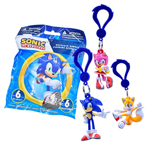 Just Toys LLC Sonic the Hedgehog Backpack Hangers (Series 3)