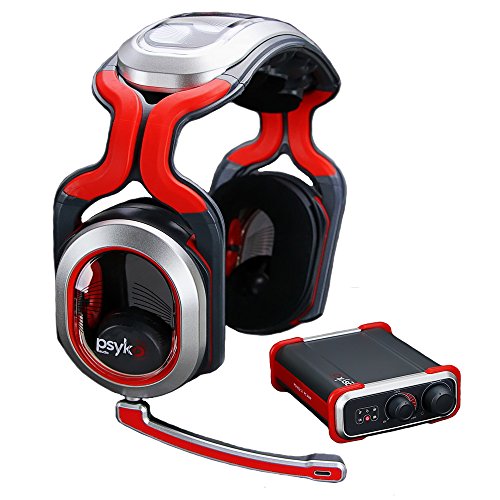 Exeo Entertainment Psyko Patented Unprocessed 5.1/7.1 Surround Sound Professional Gaming Headset