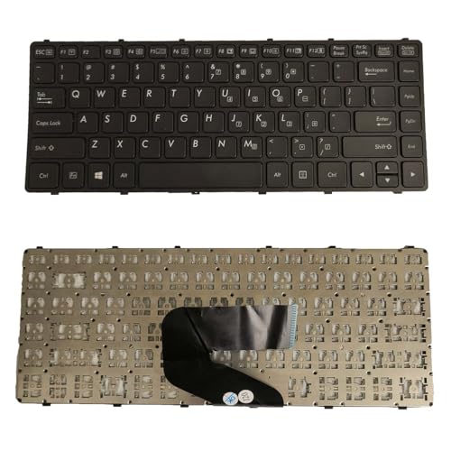 New Keyboard Compatible with Getac S410 G3 6150e No-Backlight US Laptop