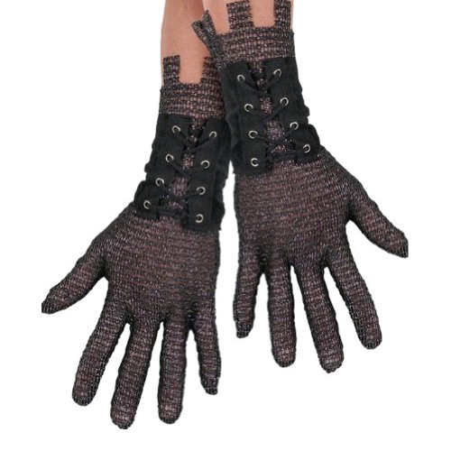 Chainmail Gloves Adult Halloween Accessory