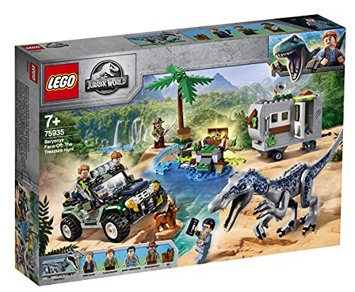 LEGO Jurassic World Baryonyx Face Off: The Treasure Hunt 75935 Building Kit (434 Pieces)