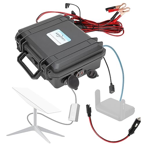 Starlink DC Conversion Go Box, Starlink Power Conversion Box Kit, for Outdoor Live Broadcast, Powering The Starlink Satellite Internet Antenna, Convert 12v Power to 48v, Reduce Power Consumption