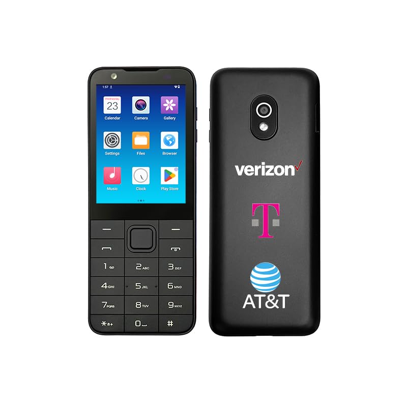 TIQ mini Hot M5 Lightweight US 4G Verizon AT&T T-Mobile Dual SIM Dual Camera 32GB Google Touch Screen Keyboard Button Smartphone